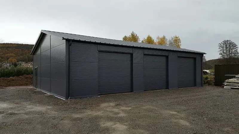 DELTACON Stahlhalle Garage Werkstatt 10 x 15 x 3,5/ 4,50 m / Gewährleistung 5 Jahre !