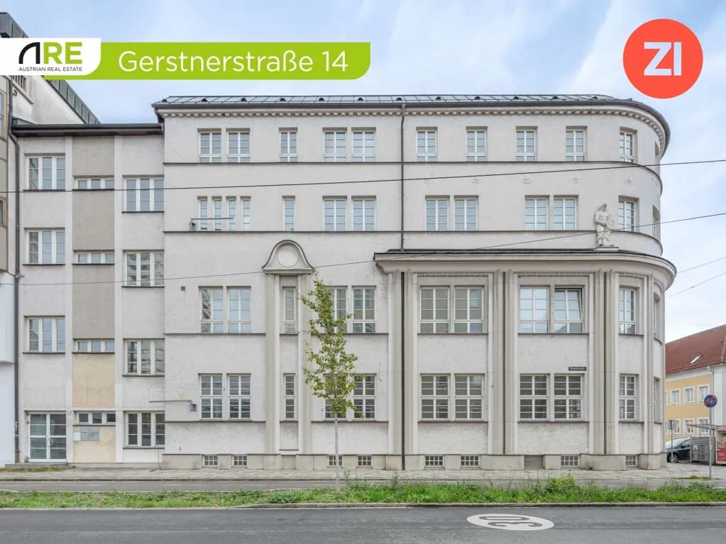Linz - Urfahr: Loftige Bürostudios - Top modern in bester Stadtlage, Dachterrasse mit Garten, Flächen ca. 359,4 m²