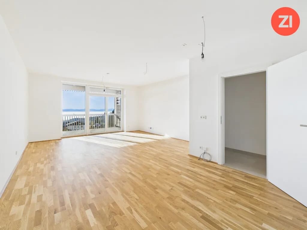 *Über der Nebelgrenze* 4  Zimmer Wohnung mit Außenflächen mit Linz Blick