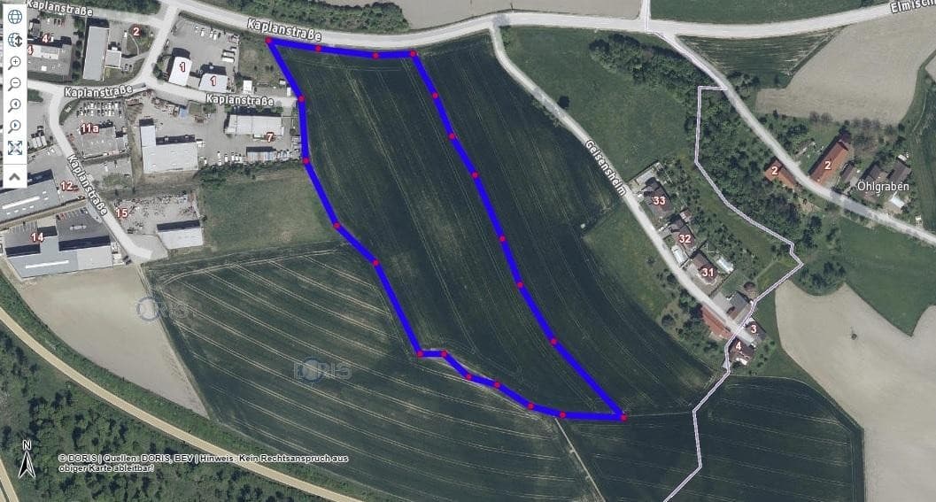 Bauerwartungsland Betriebsbau !!  Bereits im OEK  autobahnnahe