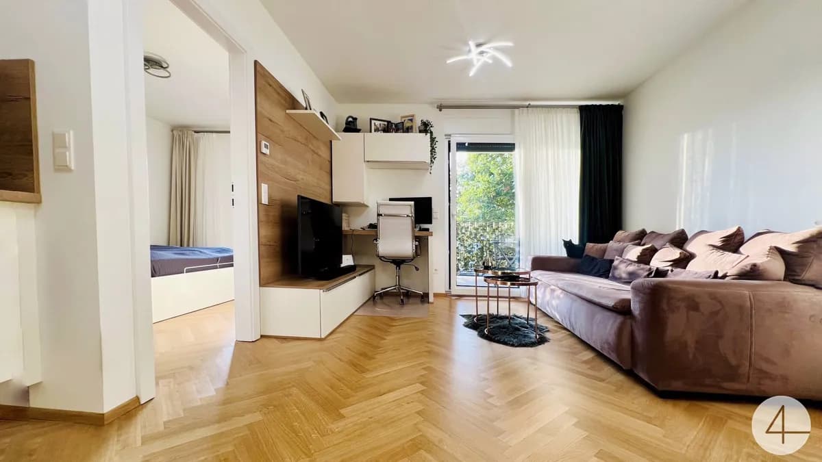 Wien Mitte in 11Min - neuwertig - vollmöbliert - Sunset Balkon - Luftwärmepumpe - Tiefgaragenplätze