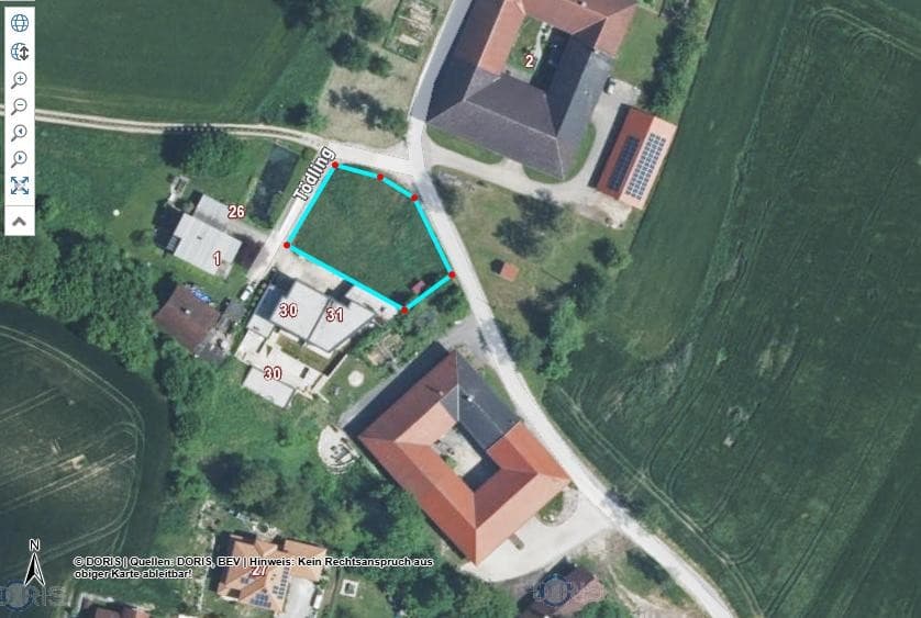 Grundstück mit Dorfgebietswidmung - kein Bebauungsplan - AKTIONSPREIS - Bild 1