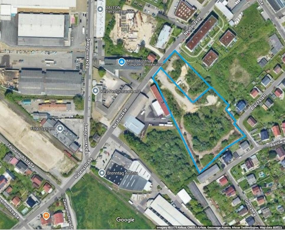 11.167 m² Betriebsbaugebiet - MB Widmung + . 2800 m² Nachbargrundstück-es gibt auch Planungsentwürfe KAUF ODER MIETE MÖGLICH - Bild 1