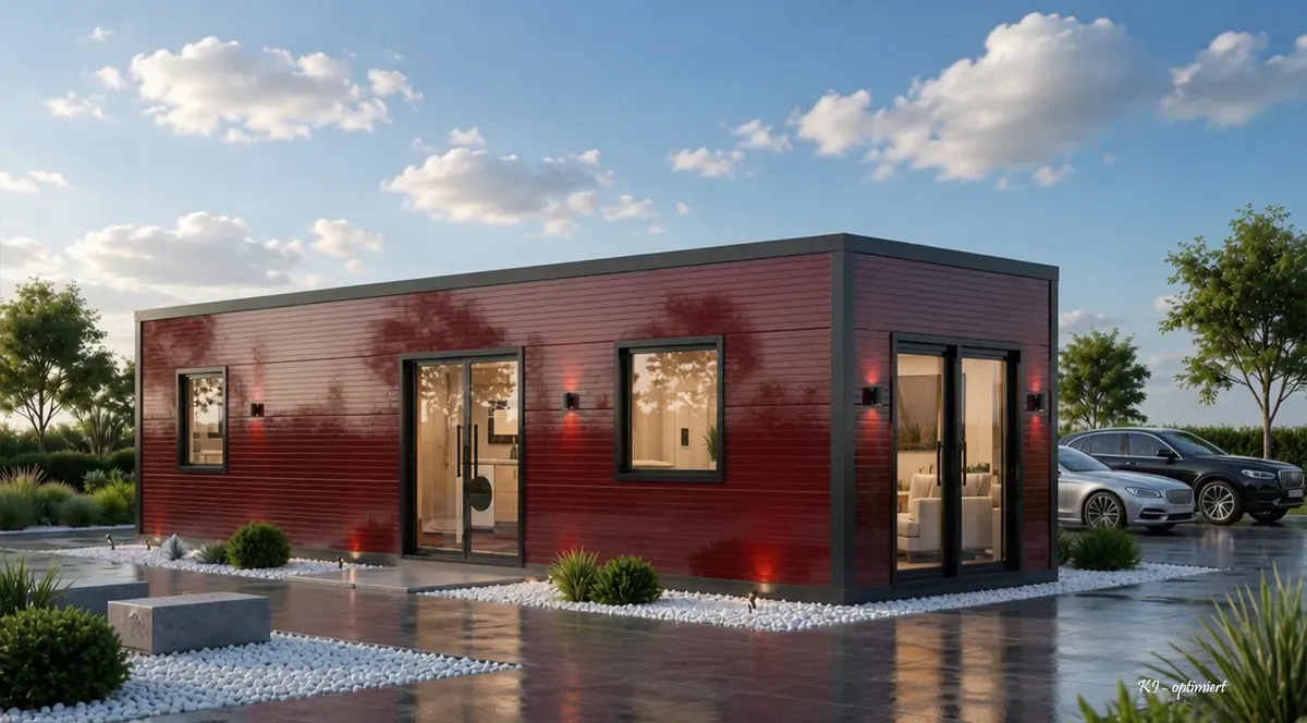 DELTACON Mobilhaus Mobilheim Tiny House 36 m² - Schlüsselfertig, inkl. kostenfreier Lieferung / Gewährleistung 5 Jahre!