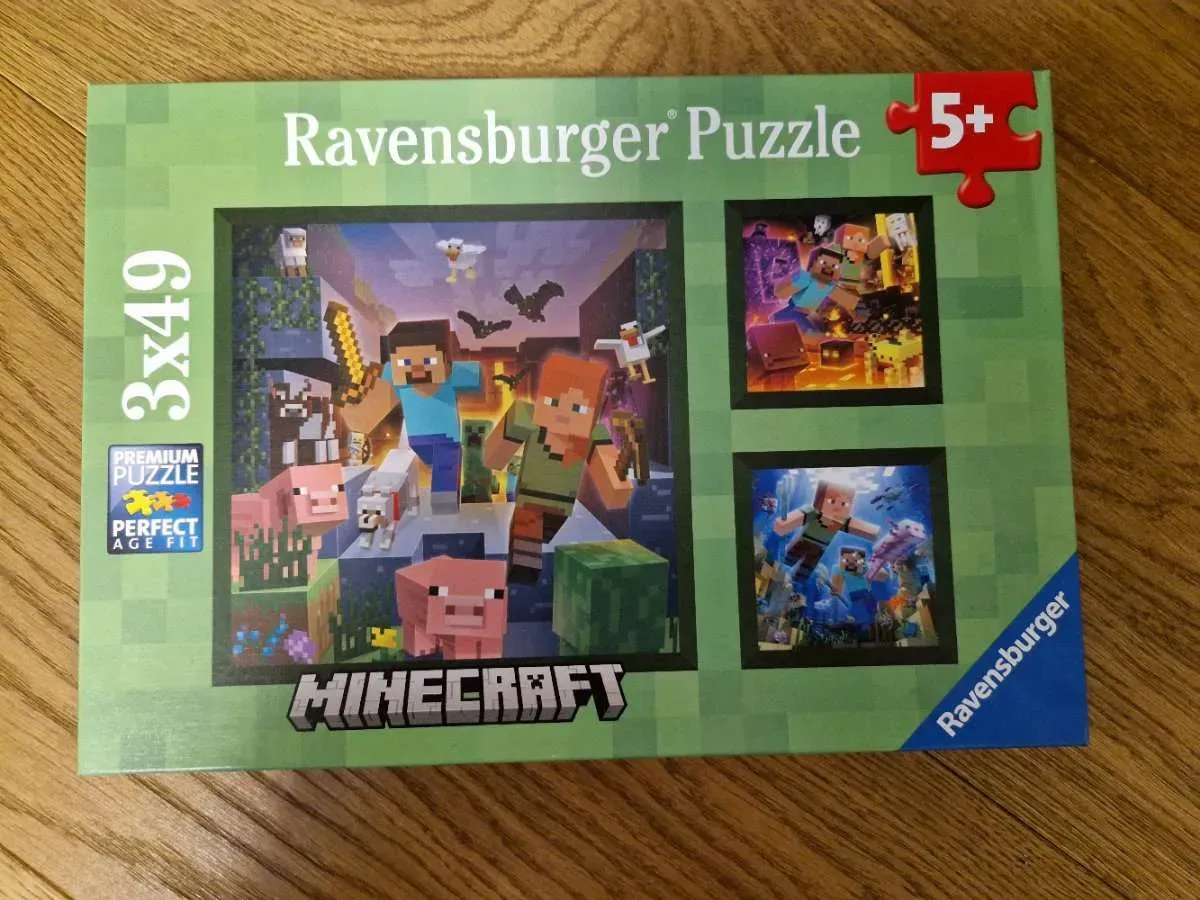 Minecraft Puzzle 5+