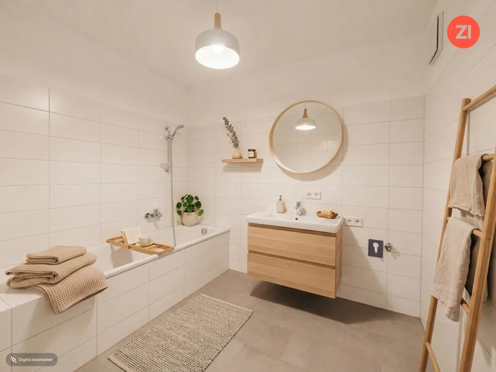 Schöne geförderte 3-Zimmer-Wohnung mit Tiefgaragenparkplatz und Balkon in Gallspach. Erstbezug!