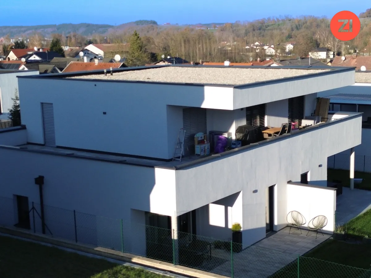 Senftenbach • 96 m² große Penthouse mit 77 m² Sonnenterrasse!